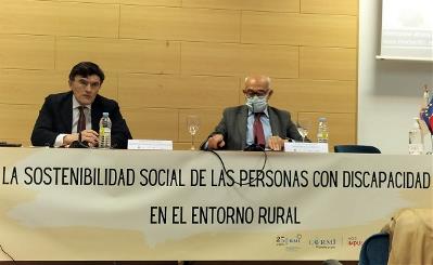 El secretario General del CERMI Estatal, Alberto Durán López, en la clausura del XVI Congreso de CERMIS Autonómicos