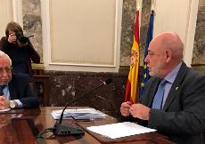 El Fiscal General del Estado en la presentación de la Instrucción sobre la actuación del fiscal para la protección de los derechos de menores de edad con discapacidad