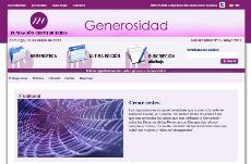 Imagen del boletín 'Generosidad' Nº 13