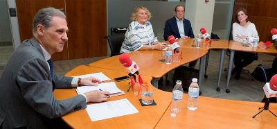 Imagen durante la celebración de la Mesa redonda 'CERMI, partida de nacimientoM