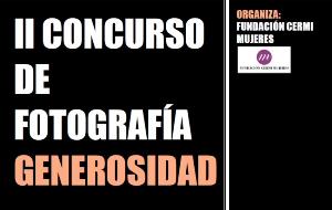 II Concurso Fotografía Generosidad "No más institucionalizaciones"