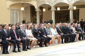 Audiencia de los Premios Reina Letizia de Discapacidad 2015