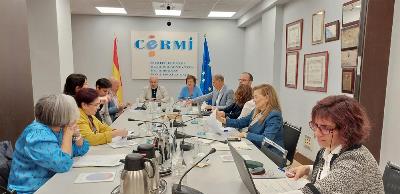 Imagen durante la reunión del jurado de los Premios cermi.es 2022