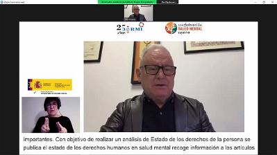 Nel Anxelu, presidente de la Confederación Salud Mental España