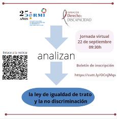 CERMI y Fundación Derecho y Discapacidad analizan la ley de igualdad de trato y la no discriminación