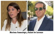 Mariana Samaniego y Rafael de Lorenzo