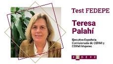 Detalle de la web de Fedepes publicando una entrevista a Teresa Palahí, patrona de CERMI Mujeres