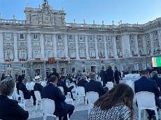 El CERMI asistió como invitado al acto de Estado de homenaje a las víctimas del coronavirus y de reconocimiento al personal sanitario