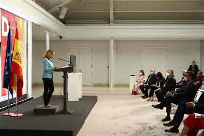 Momento de la presentación por parte del Gobierno de la Carta de Derechos Digitales (Foto: Pool Moncloa/Fernando Calvo)