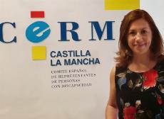 Cristina Gómez Palomo, presidenta de CERMI Castilla-La Mancha