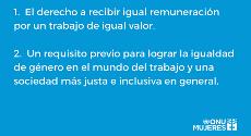 Mensaje de ONU Mujeres en el Día Internacional por la Igualdad Salarial