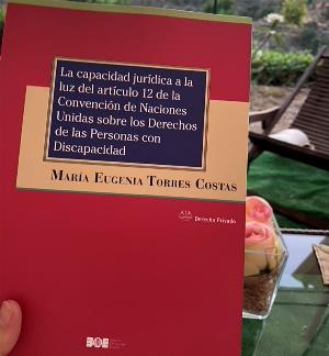 Portada del libro 'La capacidad jurídica a la luz del art. 12 CDPD'